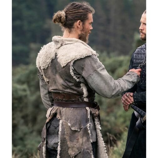 Vikings Sam Corlett Shearling Coat - Image 2