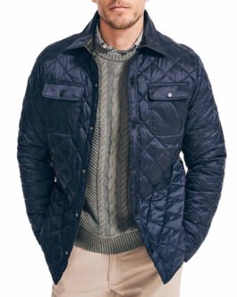 Notes of Autumn Luke Macfarlane Quilted Jacket