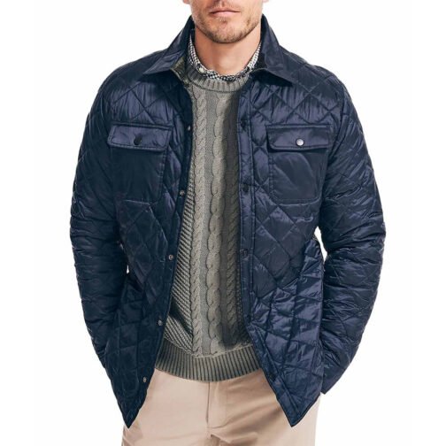 Notes of Autumn Luke Macfarlane Quilted Jacket