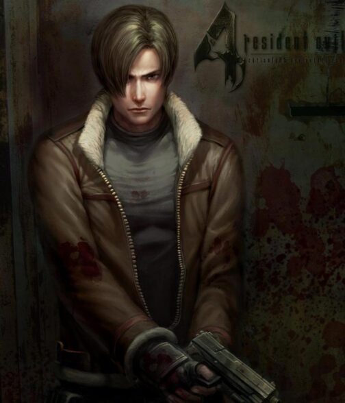 RE4 Leon Leather Jacket - Image 7