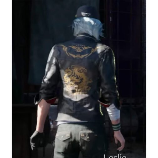 Leslie Kyle Final Fantasy VII Remake Leather Jacket - Image 5