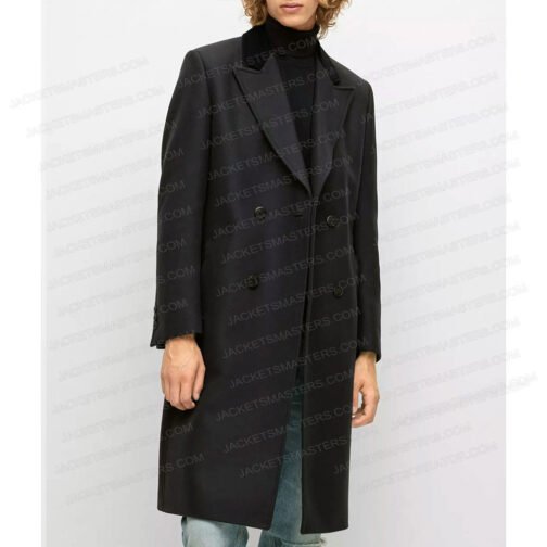 Interview with the Vampire Sam Reid Black Wool Coat