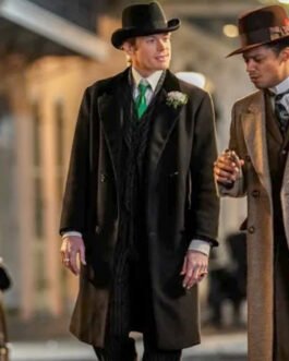 Interview with the Vampire Sam Reid Black Wool Coat
