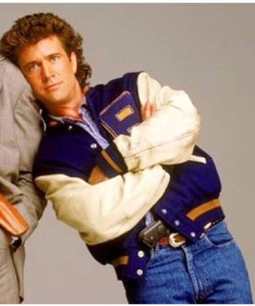 Mel Gibson Lethal Weapon 2 Varsity Jacket - Image 5