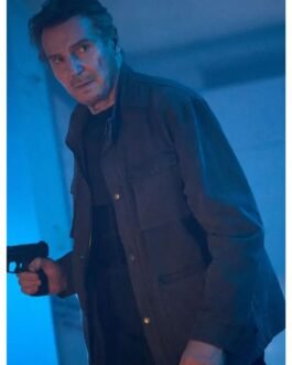 Blacklight Liam Neeson Grey Jacket