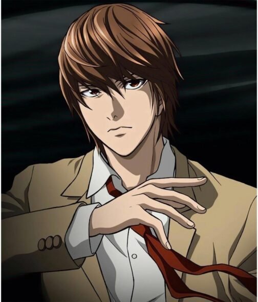 Light Yagami Death Note Cotton Beige Blazer - Image 11
