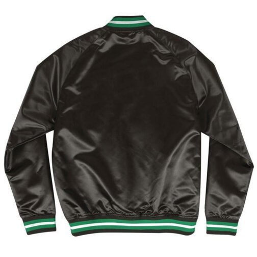 Lightweight Boston Celtics Satin Jacket - Image 3