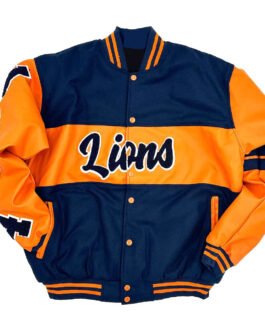 Lincoln Lions Ole Skool Letterman Jacket