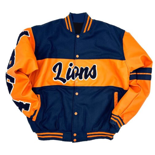 Lincoln Lions Ole Skool Letterman Jacket