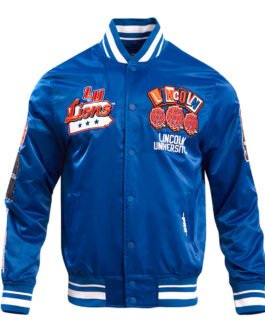 Lincoln University Homecoming Rib Satin Jacket