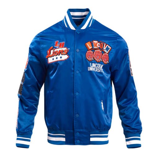 Lincoln University Homecoming Rib Satin Jacket