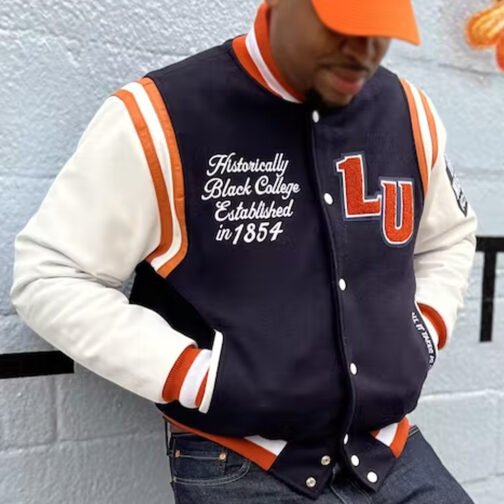 Lincoln University Motto 2.0 Letterman Jacket - Image 5