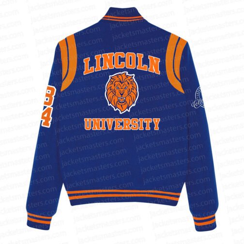 Lincoln University Varsity Wool Jacket - Image 2