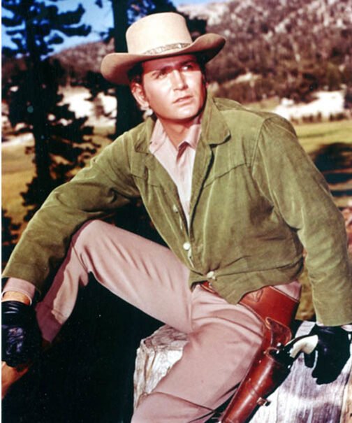 Michael Landon Bonanza Green Cartwright Jacket - Image 6