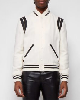 Sebastian Maniscalco Live With Kelly and Ryan Teddy Varsity Jacket