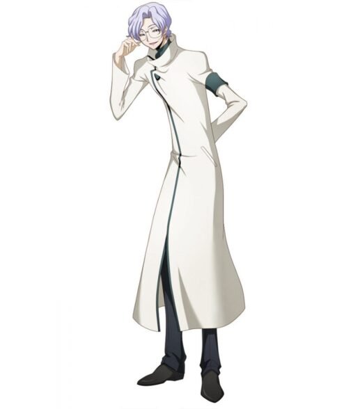 Lloyd Asplund Code Geass Cotton White Coat - Image 2