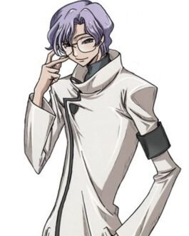 Lloyd Asplund Code Geass Cotton White Coat