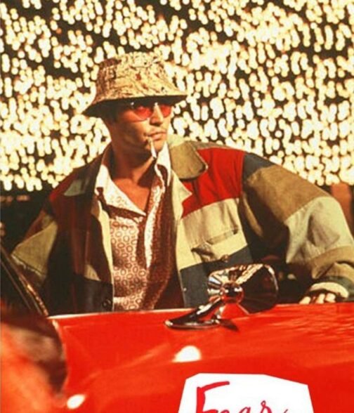 Hunter S. Thompson Loathing Field Cotton Jacket - Image 9