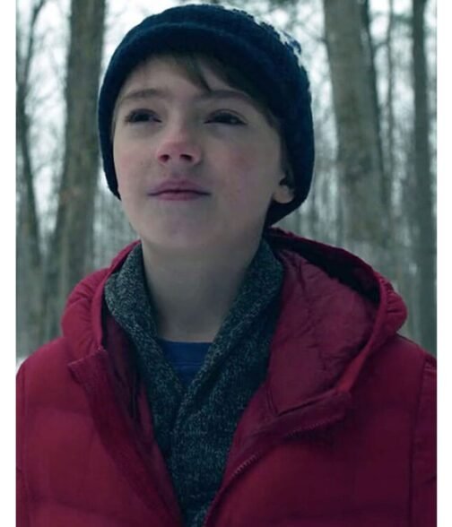 Jackson Robert Scott Locke & Key Puffer Red Jacket - Image 4