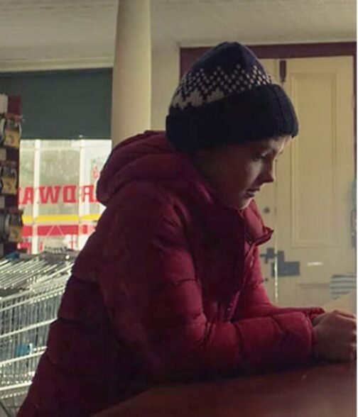 Jackson Robert Scott Locke & Key Puffer Red Jacket - Image 2