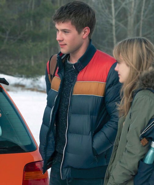 Connor Jessup Locke and Key Puffer Jacket - Image 4