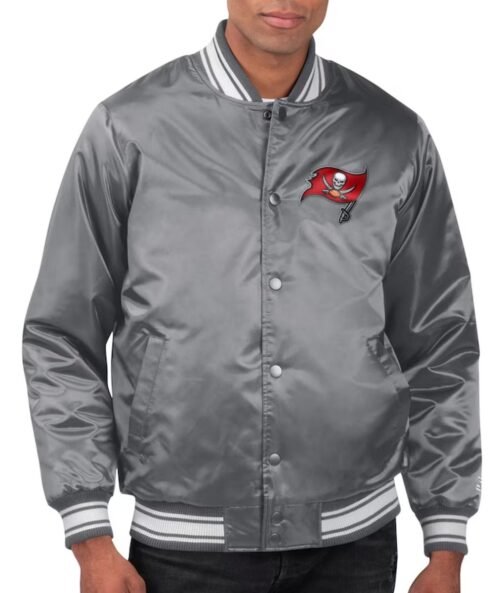 Gray Tampa Bay Buccaneers Locker Room Jacket