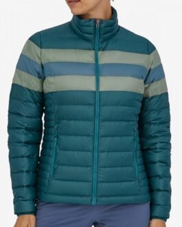 Elizabeth Tulloch Superman and Lois S02 Green Puffer Jacket