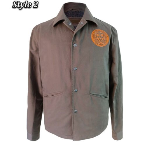 Tom Hiddleston Loki Brown Cotton Jacket - Image 3