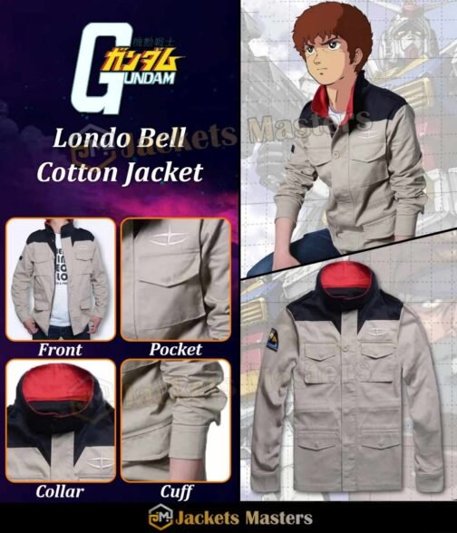Londo Bell The Gundam Cotton Jacket - Image 5