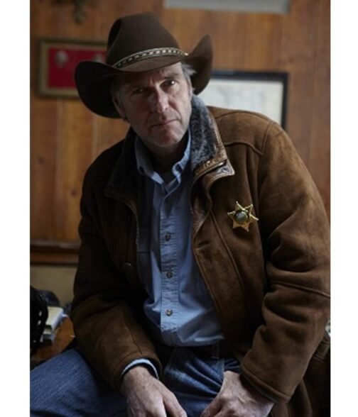 Robert Taylor Sheriff Longmire Suede Coat - Image 11