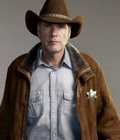 Robert Taylor Sheriff Longmire Suede Coat - Image 13