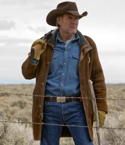 Robert Taylor Sheriff Longmire Suede Coat - Image 10