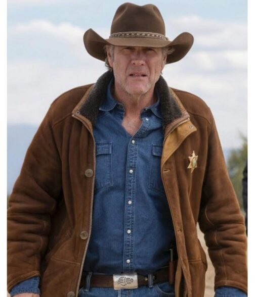 Robert Taylor Sheriff Longmire Suede Coat - Image 9