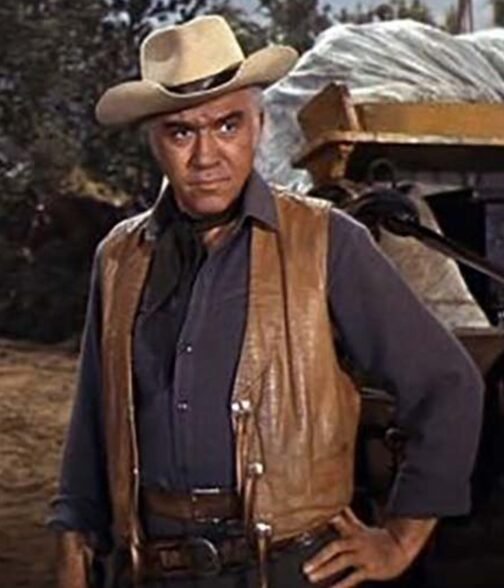 Lorne Greene Bonanza Leather Vest - Image 13