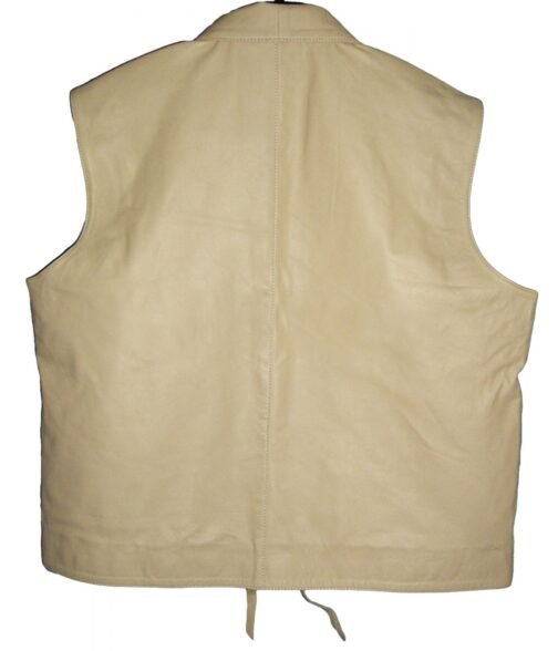 Lorne Greene Bonanza Leather Vest - Image 9