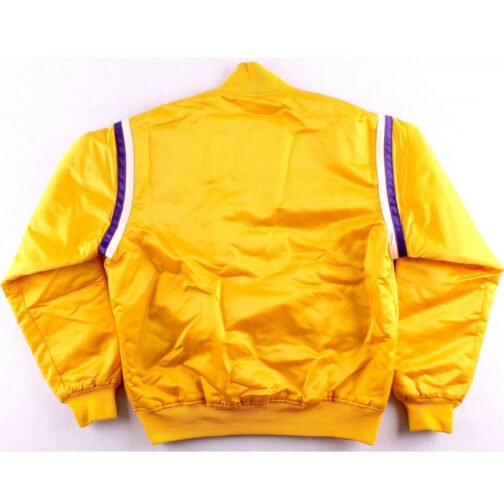 80s Lakers Los Angeles Satin Jacket - Image 9