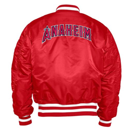 Los Angeles Angels Bomber MA-1 Jacket - Image 2
