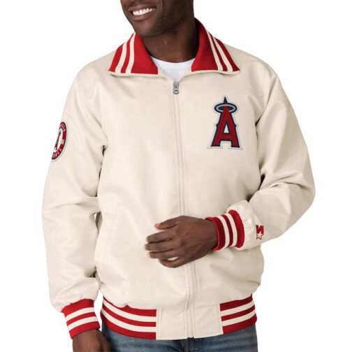 LA Angels Cream The Captain II Jacket - Image 3