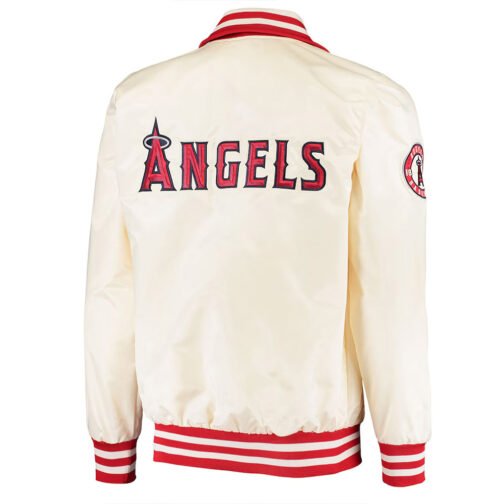 LA Angels Cream The Captain II Jacket - Image 2