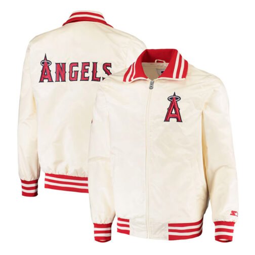LA Angels Cream The Captain II Jacket - Image 4