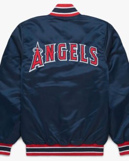 LA Angels Navy Bomber Jacket