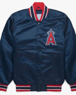 LA Angels Navy Bomber Jacket