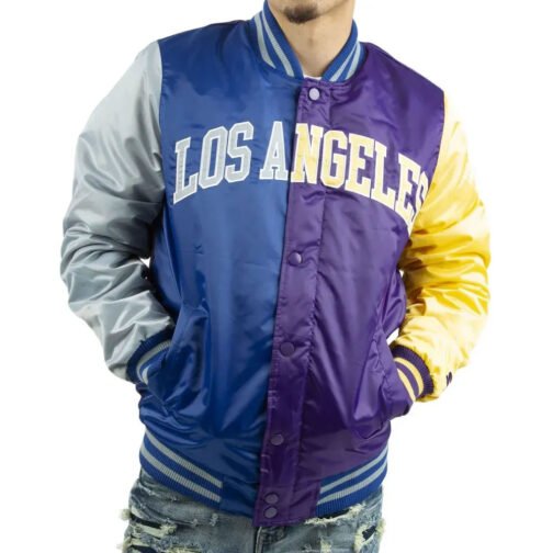 Los Angeles Arch Satin Jacket