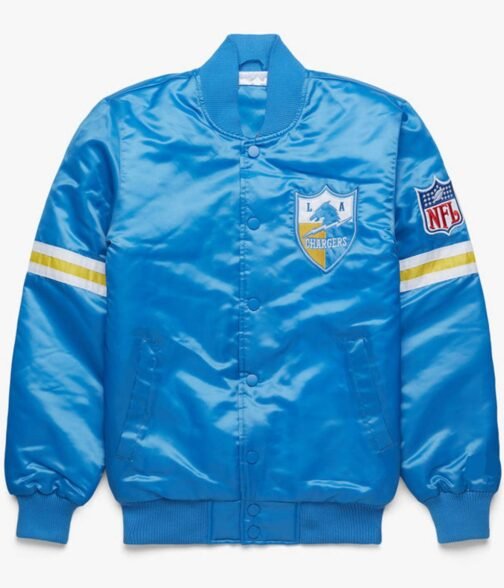 Los Angeles Chargers NFL Satin Jacket