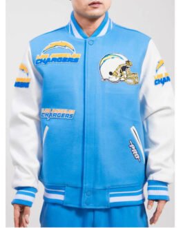 Mashup Los Angeles Chargers Varsity Jacket