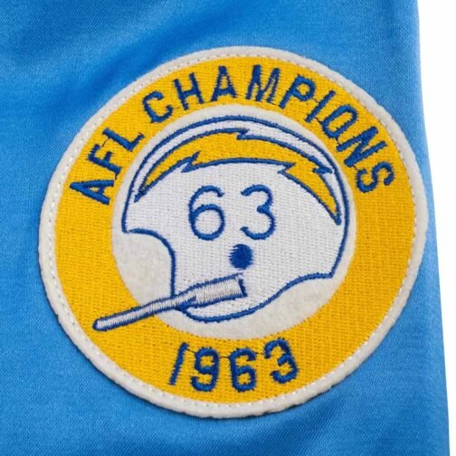 LA Chargers Blue Satin Windbreaker - Image 4