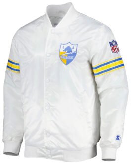 Los Angeles Chargers NFL Satin Jacket