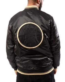 Starter Bomber LA Clippers Black/Gold Jacket