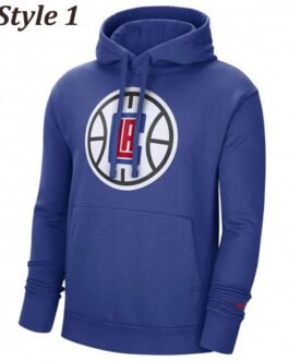LA Clippers NBA Blue Pullover Hoodie