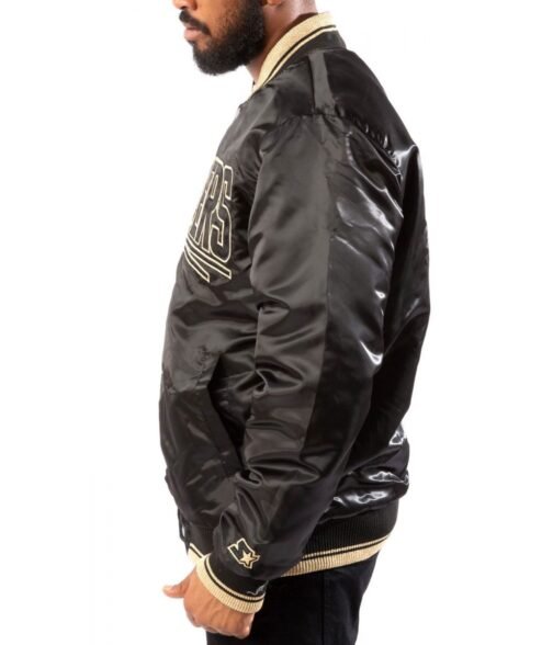 Starter Bomber LA Clippers Black/Gold Jacket - Image 4